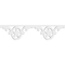 Ekena Millwork Austin Architectural Grade PVC Running Trim, 8"H x 5/8"P x 48"L RUNP08X0625X48AUS - alternate 1